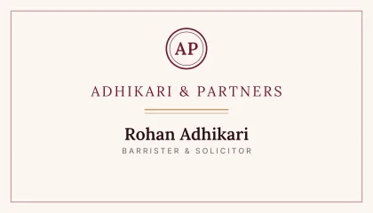 Counsel business card template